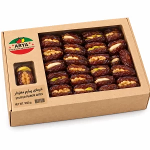 جعبه خرمای پیارم مغزدار ۱۰۰۰ گرمی