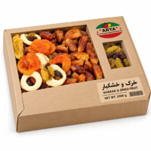 Kharak and Dried Fruit Gift Box - 1000 g Gift Assortment
