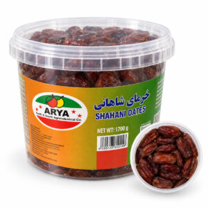 Shahani Dates - 1700 g Clear Lidded Tub