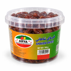 Shahani Dates - 750 g Clear Lidded Tub